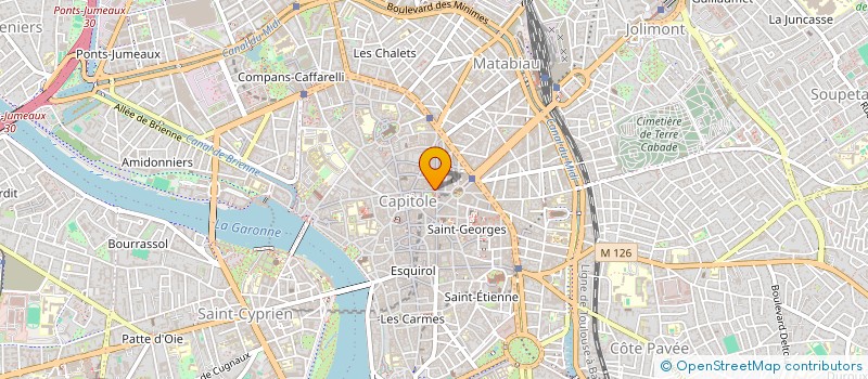 localisation de l'entreprise ARCAMES AVOCATS  TOULOUSE