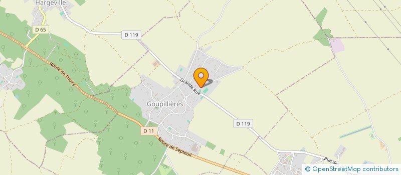 localisation de l'entreprise ARCAMINCE  GOUPILLIERES