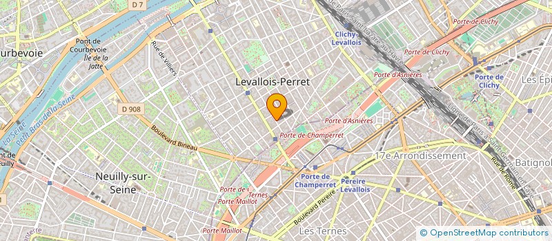 localisation de l'entreprise ARCAN IDF à LEVALLOIS-PERRET