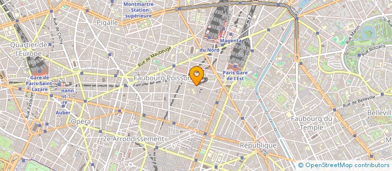 localisation de l'entreprise ARCANA à PARIS