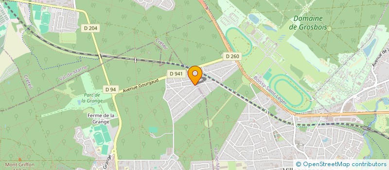 localisation de l'entreprise ARCANCIEL  YERRES