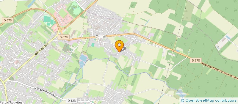 localisation de l'entreprise ARCANE  OSLON