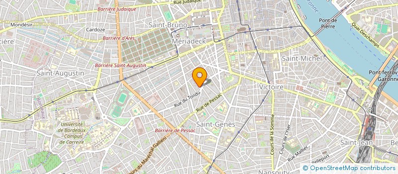 localisation de l'entreprise ARCANE  BORDEAUX