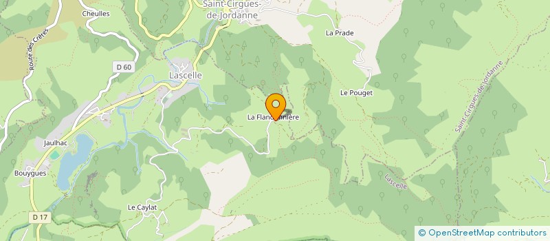 localisation de l'entreprise ARCANE à LASCELLE
