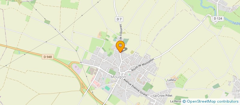 localisation de l'entreprise ARCANE  AIGONDIGNE