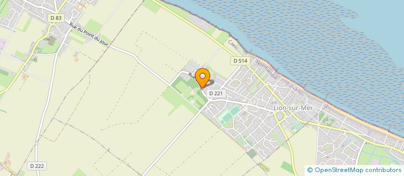 localisation de l'entreprise ARCANE BEAUNIEUX à LION-SUR-MER