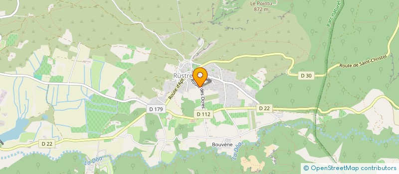 localisation de l'entreprise ARCANE CONSULTING  RUSTREL