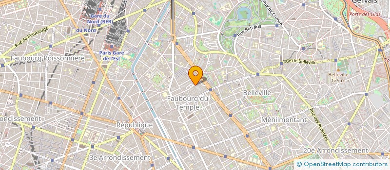 localisation de l'entreprise ARCANE PRESS  PARIS