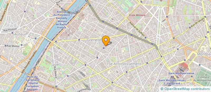 localisation de l'entreprise ARCANE SARL à PARIS