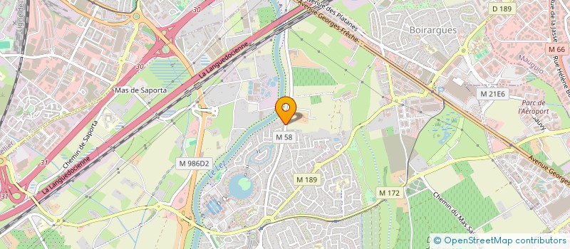 localisation de l'entreprise ARCANE TRADING à LATTES