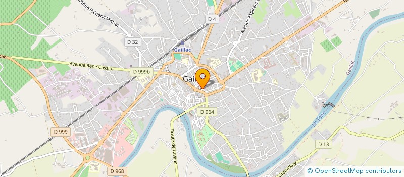 localisation de l'entreprise ARCANE TROIS à GAILLAC