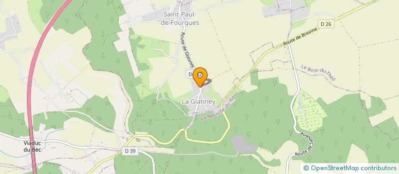 localisation de l'entreprise ARCANERS  SAINT-PAUL-DE-FOURQUES