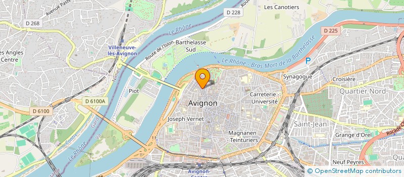 localisation de l'entreprise ARCANES à AVIGNON