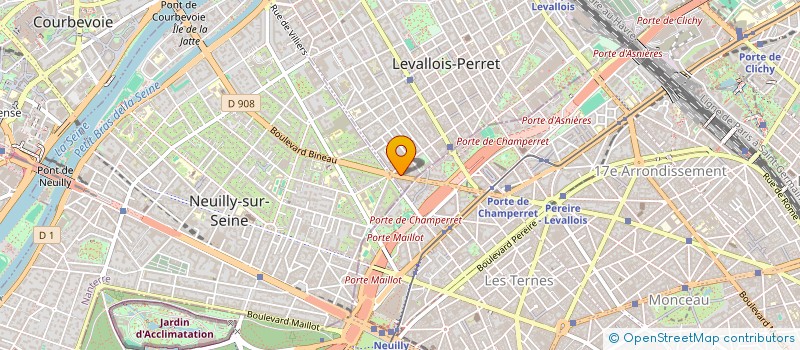 localisation de l'entreprise ARCANES ADVISORY à LEVALLOIS-PERRET