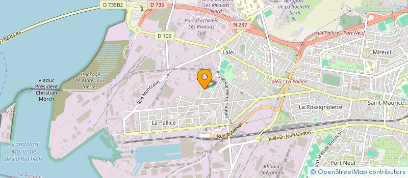 localisation de l'entreprise ARCANES EVENTS  LA ROCHELLE