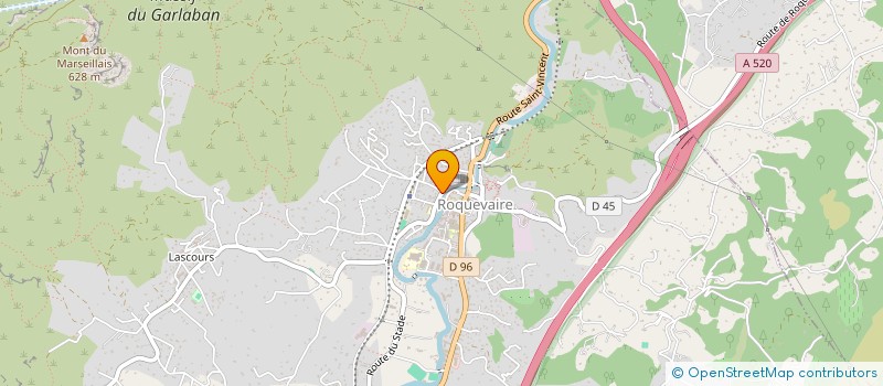 localisation de l'entreprise ARCANES MAG FRANCE  ROQUEVAIRE