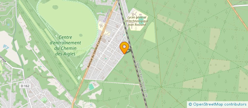 localisation de l'entreprise ARCANES WEB AGENCY  CHANTILLY