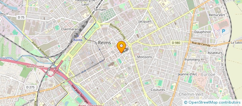 localisation de l'entreprise ARCANGE WATCHES  REIMS