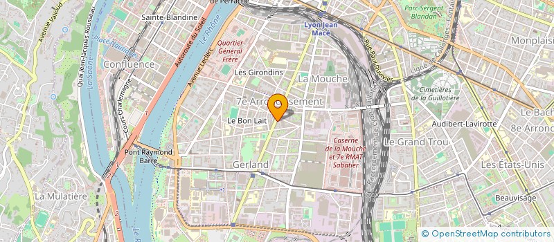 localisation de l'entreprise ARCANNE  LYON