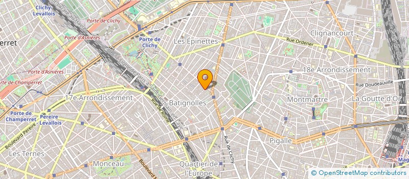 localisation de l'entreprise ARCANNE ARCHITECTURE  PARIS