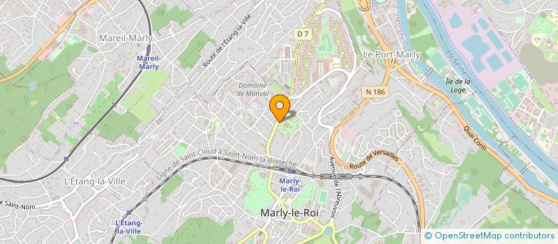 localisation de l'entreprise ARCANTES à MARLY-LE-ROI