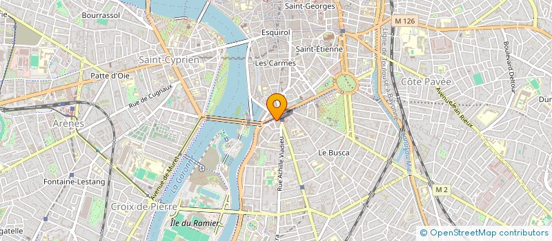 localisation de l'entreprise ARCANTHE  TOULOUSE