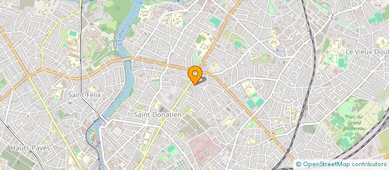 localisation de l'entreprise ARCANUM CHORUS - DANSES FUSION  NANTES