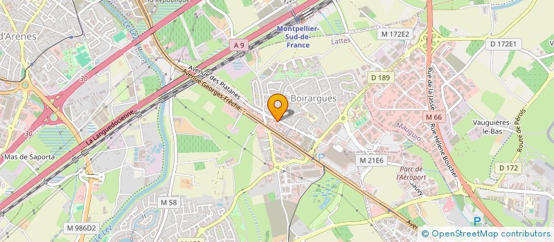 localisation de l'entreprise ARCAPO à LATTES