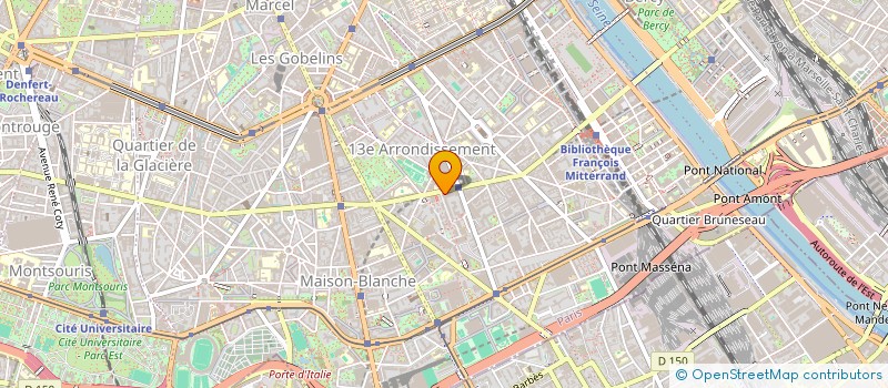 localisation de l'entreprise ARCAS  PARIS