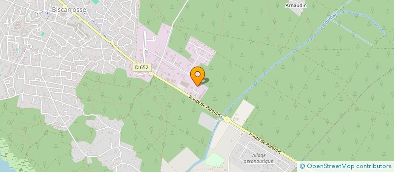 localisation de l'entreprise ARCASA LOC  BISCARROSSE