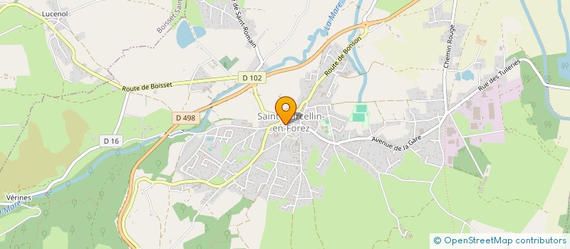 localisation de l'entreprise ARCASAGA HOLDING  MONTROND-LES-BAINS