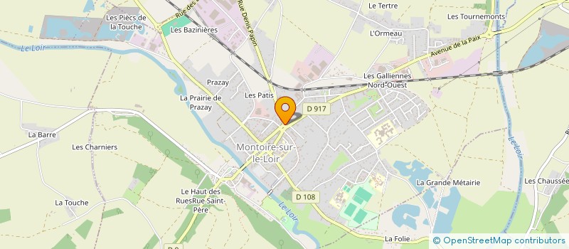 localisation de l'entreprise ARCATI  MONTOIRE-SUR-LE-LOIR