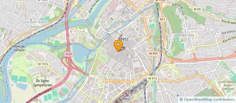 localisation de l'entreprise ARCATURE DEVELOPPEMENTS à METZ