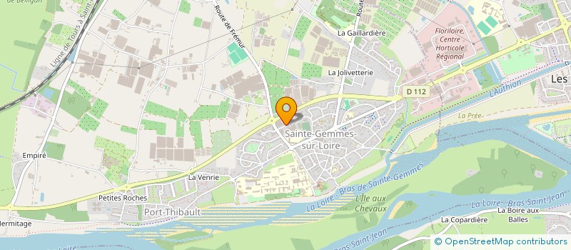 localisation de l'entreprise ARCAUME  SAINTE-GEMMES-SUR-LOIRE