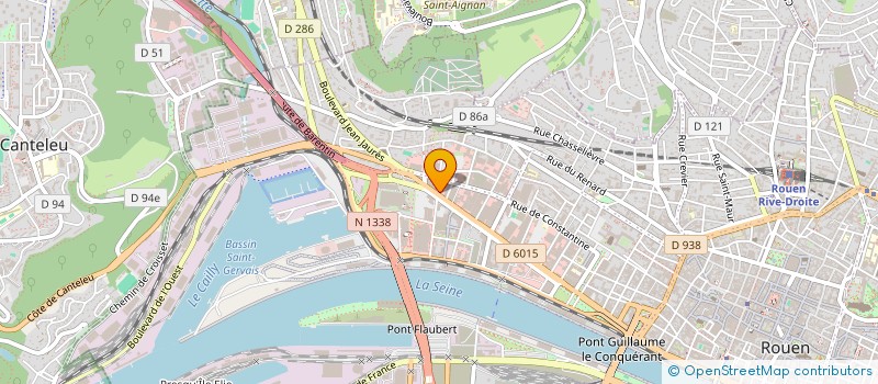 localisation de l'entreprise ARCAUTO à ROUEN