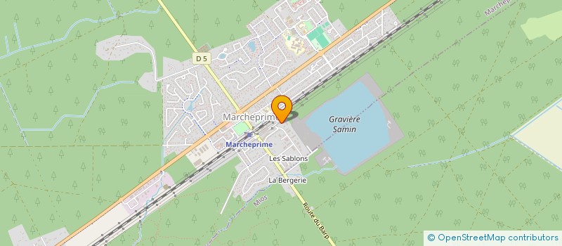 localisation de l'entreprise ARCAVE  MARCHEPRIME