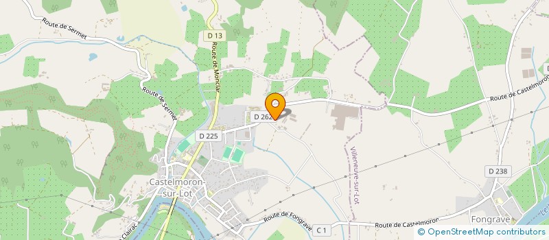 localisation de l'entreprise ARCBIOGAZ à CASTELMORON SUR LOT