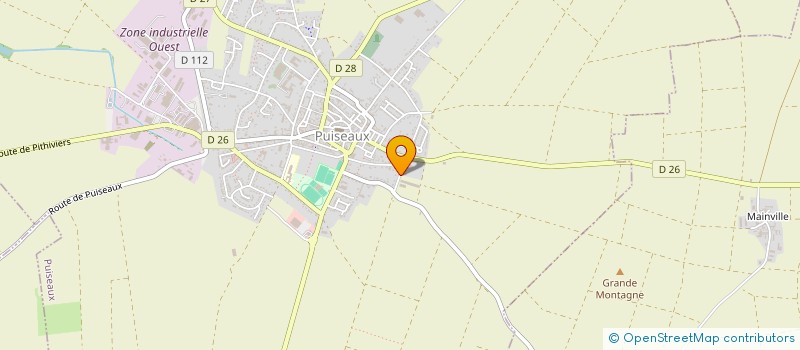 localisation de l'entreprise ARCBLANC  PUISEAUX