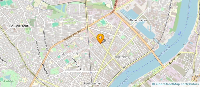 localisation de l'entreprise ARCC à BORDEAUX