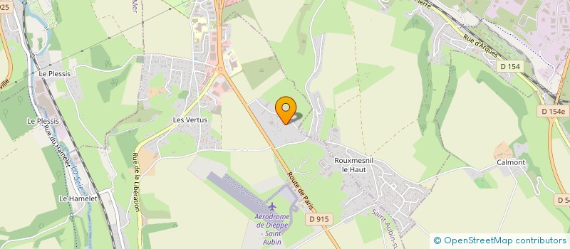 localisation de l'entreprise ARCD à SAINT-AUBIN-SUR-SCIE