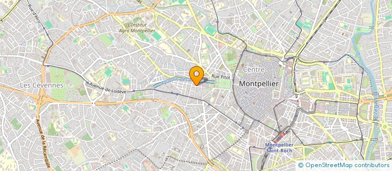 localisation de l'entreprise ARCEAUX BOUCHERIE à MONTPELLIER