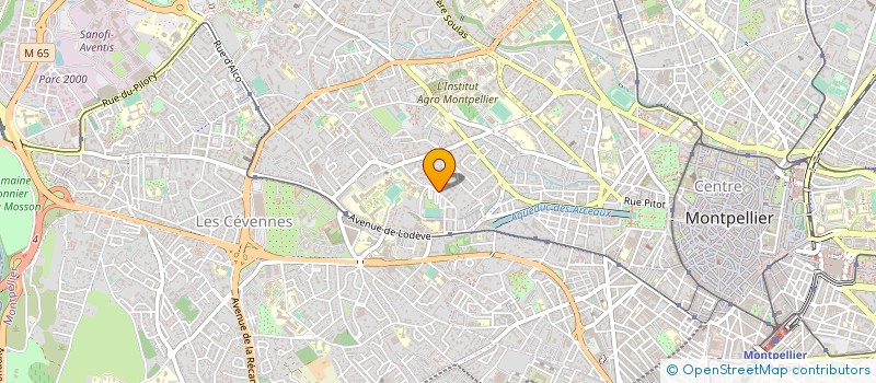 localisation de l'entreprise ARCEAUX MONTPELLIER à MONTPELLIER