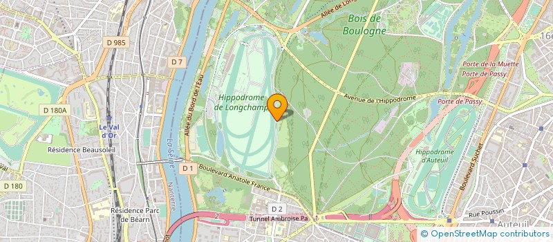 localisation de l'entreprise ARCEDGE à PARIS