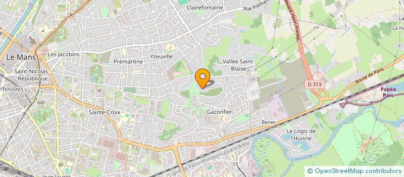 localisation de l'entreprise ARCELANE  LE MANS