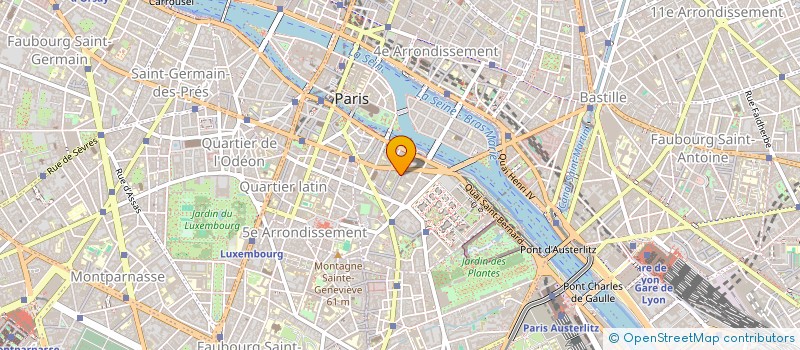 localisation de l'entreprise ARCELIN SAXE  PARIS