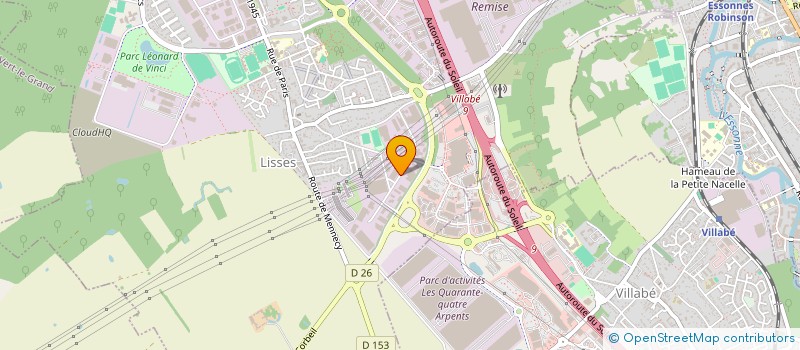 localisation de l'entreprise ARCEN FRANCE SARL  LISSES