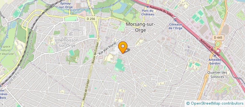 localisation de l'entreprise ARCENCIEL MANWEMA  MORSANG-SUR-ORGE