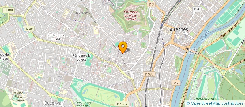 localisation de l'entreprise ARCENIK CONCEPT à SURESNES
