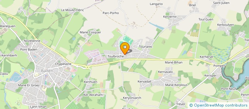 localisation de l'entreprise ARCERO  BADEN