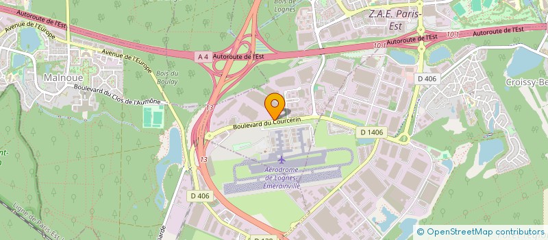 localisation de l'entreprise ARCESE TRANSPORT FRANCE à LOGNES